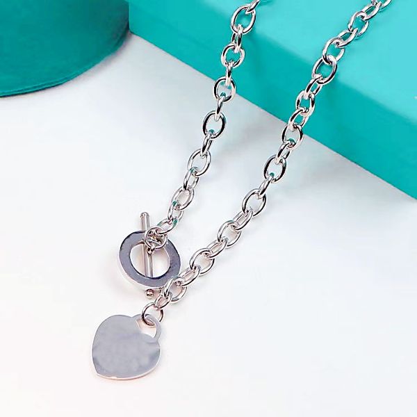fashion designer women's necklace bracelet high end heart set 18k gold luxury girl valentine's day love gift 316l stainless steel, Silver
fashion designer women's necklace bracelet high end heart set 18k gold luxury girl valentine's day love gift 316l stainless steel, Silver