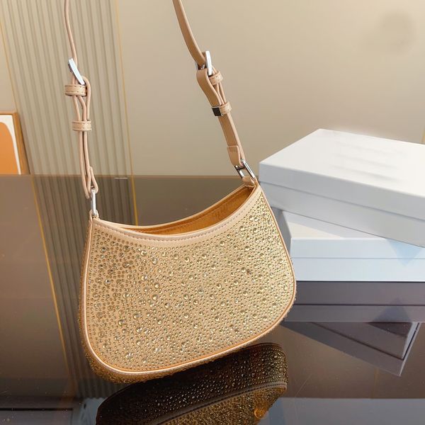 wholesale 5a crystal cle hobo designer bag luxury women fashion pochete shoulder bag silver black small diamond purse vintage handbag classi
wholesale 5a crystal cle hobo designer bag luxury women fashion pochete shoulder bag silver black small diamond purse vintage handbag classi