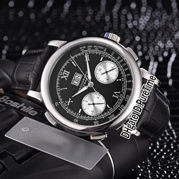 new gig dage datograph 403 035 automatic mens watch steel case black dial silver subdial daydate big calendar watches leather pure235i, Slivery;brown
new gig dage datograph 403 035 automatic mens watch steel case black dial silver subdial daydate big calendar watches leather pure235i, Slivery;brown