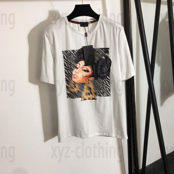 summer high end women t shirts earrings beauty fashion alphabet print loose versatile round neck short sleeve t-shirts womens bran xyz2023, White
summer high end women t shirts earrings beauty fashion alphabet print loose versatile round neck short sleeve t-shirts womens bran xyz2023, White