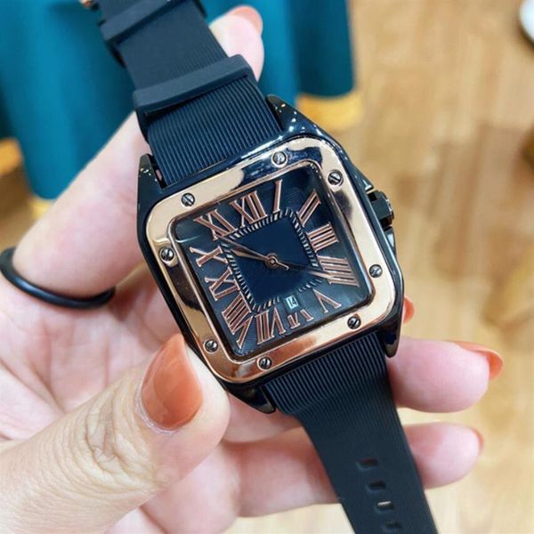 lovers watches luxurious men women quartz wristwatch square couples watch for male female brand rose gold classic waterproof t2627, Slivery;brown
lovers watches luxurious men women quartz wristwatch square couples watch for male female brand rose gold classic waterproof t2627, Slivery;brown
