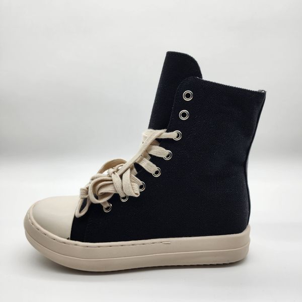 rick owen high canvas shoe black lace up shoes man women outdoor designer sneaker
rick owen high canvas shoe black lace up shoes man women outdoor designer sneaker