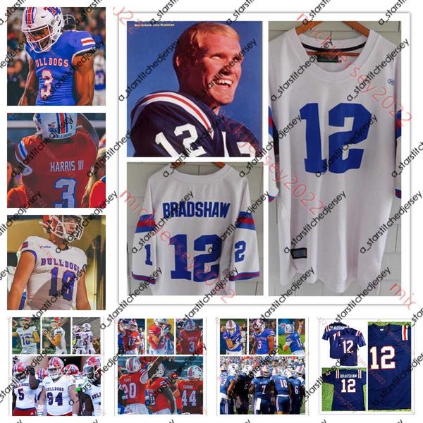 american college football wear custom stitched louisiana tech football jersey 12 terry bradshaw landry lyddy parker mcneil andrew brister ma, Black
american college football wear custom stitched louisiana tech football jersey 12 terry bradshaw landry lyddy parker mcneil andrew brister ma, Black