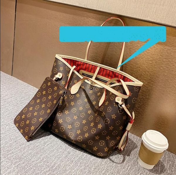 women luxurys designers bags 2pcs/set handbags handbag brown checkered shoulder monther bag tote fashion casual leather composite bags
women luxurys designers bags 2pcs/set handbags handbag brown checkered shoulder monther bag tote fashion casual leather composite bags