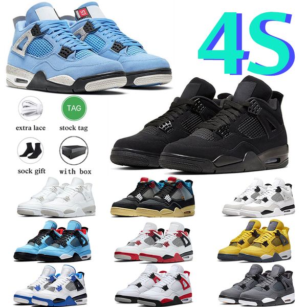 4 4s basketball shoes for men women og military black cat university blue sport sneakers oreo white cement thunder navy infrared violet ore
4 4s basketball shoes for men women og military black cat university blue sport sneakers oreo white cement thunder navy infrared violet ore