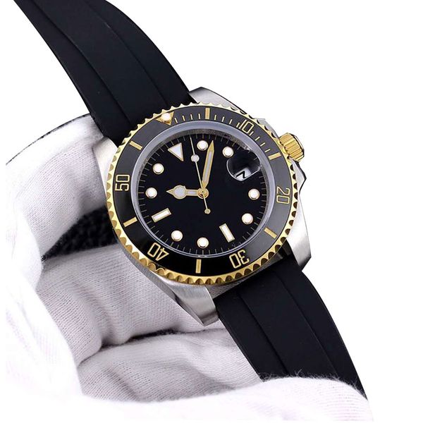 mens watches automatic mechanical watch 40mm rubber strap life waterproof automatic winding business wristwatches montres de luxe, Slivery;brown
mens watches automatic mechanical watch 40mm rubber strap life waterproof automatic winding business wristwatches montres de luxe, Slivery;brown