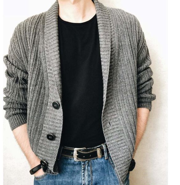 men's sweaters cardigan men knitted thicken stand collar mens coat male slim fit knitting sweater, White;black
men's sweaters cardigan men knitted thicken stand collar mens coat male slim fit knitting sweater, White;black