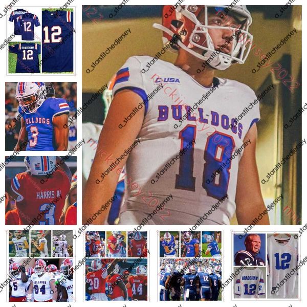 american college football wear custom stitched louisiana tech football jersey 5 deshon hall jr. 30 devontae mozee 54 allen walker 88 kyle ma, Black
american college football wear custom stitched louisiana tech football jersey 5 deshon hall jr. 30 devontae mozee 54 allen walker 88 kyle ma, Black