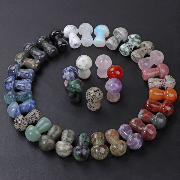 natural gems stone decoration ornaments mushroom shape statue healing jaspers stone crafts for home decor 20x35mm, Black
natural gems stone decoration ornaments mushroom shape statue healing jaspers stone crafts for home decor 20x35mm, Black