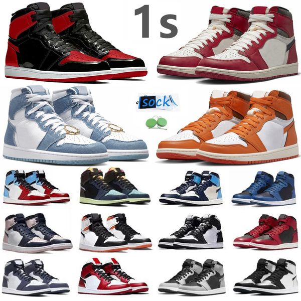 jumpman 1 1s men women basketball shoes true blue gorge green lost found starfish bred patent mocha shadow obsidian trainers sports sneakers
jumpman 1 1s men women basketball shoes true blue gorge green lost found starfish bred patent mocha shadow obsidian trainers sports sneakers