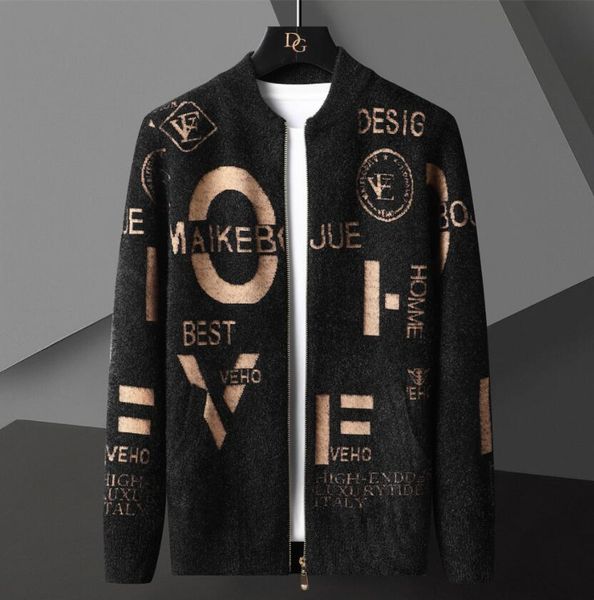 zipper letter printing cardigan men sweter korean sweaters coat designer autumn fashion knit cardigan jacket, White;black
zipper letter printing cardigan men sweter korean sweaters coat designer autumn fashion knit cardigan jacket, White;black