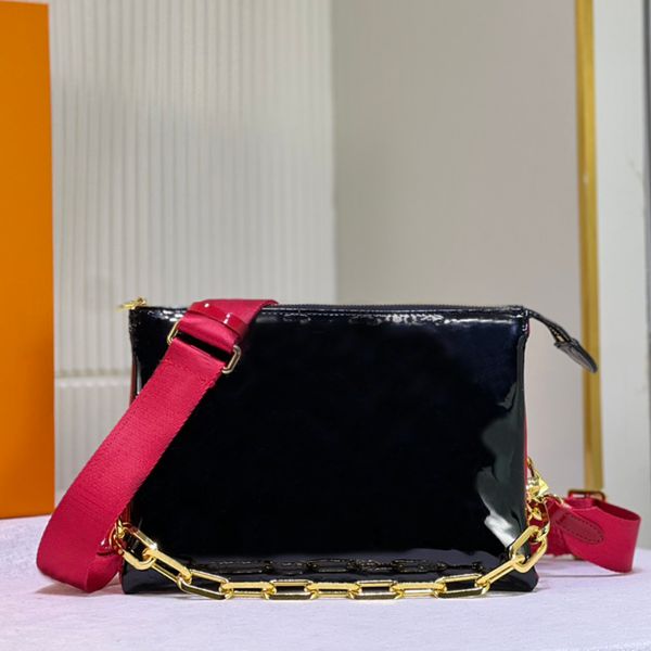 7a designer bags classic embossed lacquered leather tote edge chain embellished crossbody handag
7a designer bags classic embossed lacquered leather tote edge chain embellished crossbody handag