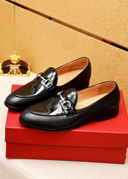 2023 elegant mens formal dress shoes genuine leather slip on men classic brand designer suit wedding party flats size 38-45, Black
2023 elegant mens formal dress shoes genuine leather slip on men classic brand designer suit wedding party flats size 38-45, Black