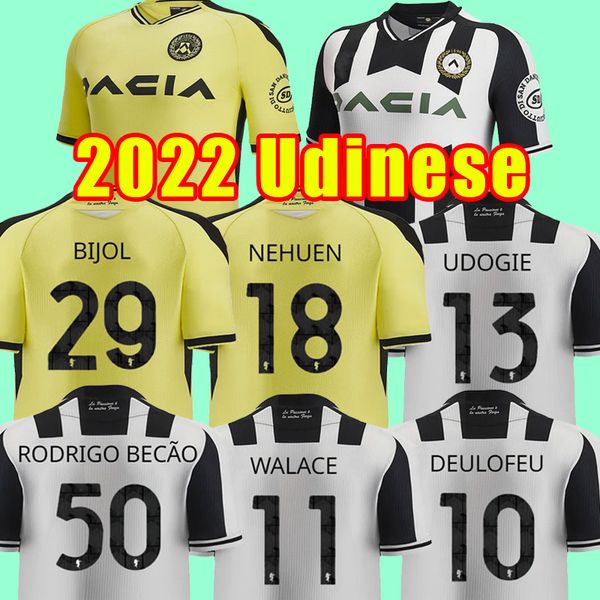 22 23 udinese calcio mens soccer jerseys beto deulofeu bijol pereyra walace udogie nehuen nestorovski home away football shirts 2022 2023, Black;yellow
22 23 udinese calcio mens soccer jerseys beto deulofeu bijol pereyra walace udogie nehuen nestorovski home away football shirts 2022 2023, Black;yellow