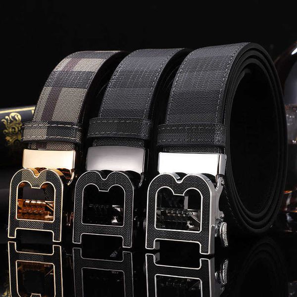 fashionable mens brand belts versatile leisure business belt b letter automatic button embossed layer cowhide pants belt, Black;brown
fashionable mens brand belts versatile leisure business belt b letter automatic button embossed layer cowhide pants belt, Black;brown