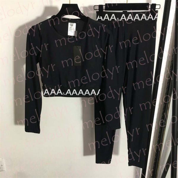 spring tracksuits long sleeve crop tight yoga pants letter print women sportswear workout clothes, Black
spring tracksuits long sleeve crop tight yoga pants letter print women sportswear workout clothes, Black