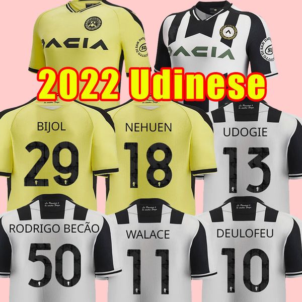 22 23 udinese calcio mens soccer jerseys beto deulofeu bijol pereyra walace udogie nehuen nestorovski home away football shirt short sleeve, Black;yellow
22 23 udinese calcio mens soccer jerseys beto deulofeu bijol pereyra walace udogie nehuen nestorovski home away football shirt short sleeve, Black;yellow