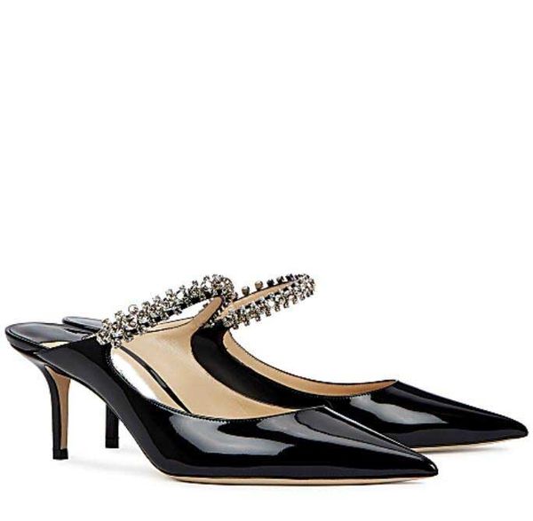 women sandals high heels luxury brand woman pumps bing 65mm embellished leather mules strass strap lady sandal slipper slide heels, Black
women sandals high heels luxury brand woman pumps bing 65mm embellished leather mules strass strap lady sandal slipper slide heels, Black