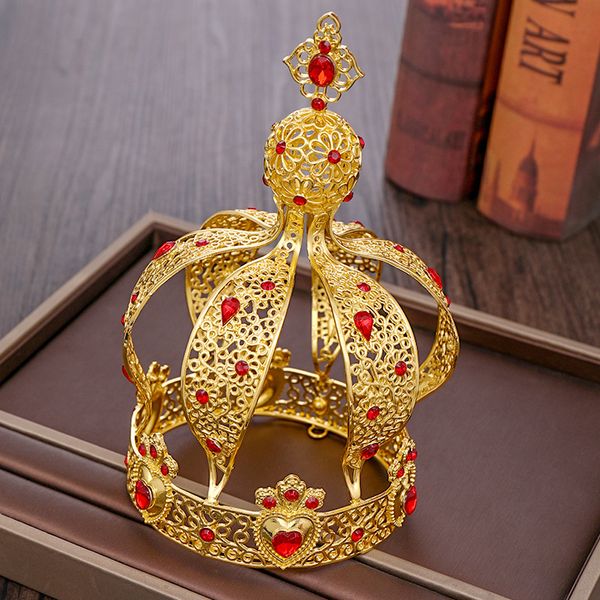 luxury gold diamond tiara hair hoop crystal bridal headwear retro crown rhinestone with wedding jewelry diamonds bridal crowns headpieces hg, Silver
luxury gold diamond tiara hair hoop crystal bridal headwear retro crown rhinestone with wedding jewelry diamonds bridal crowns headpieces hg, Silver