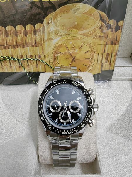 with original box mens watch automatic mechanical watches 40mm stainless steel strap black wristwatch ceramic case life waterproof design mo, Slivery;brown
with original box mens watch automatic mechanical watches 40mm stainless steel strap black wristwatch ceramic case life waterproof design mo, Slivery;brown
