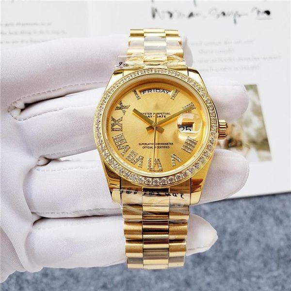 montre de luxe mens automatic watch 36mm stainless steel wristwatches women waterproof luxury brand gold watches for men225k, Slivery;brown
montre de luxe mens automatic watch 36mm stainless steel wristwatches women waterproof luxury brand gold watches for men225k, Slivery;brown