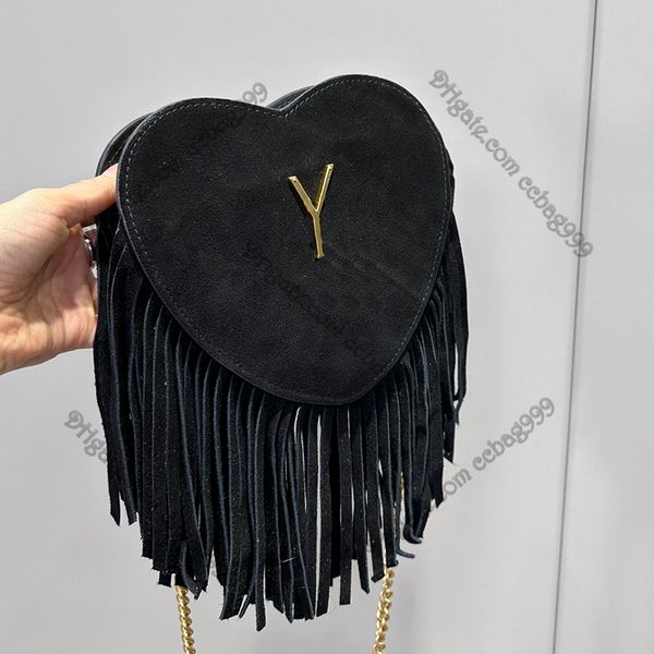 ladies calfskin tassel designer heart bag vintage black khaki frosted leather gold hardware chain totes crossbody shoulder bags french handb
ladies calfskin tassel designer heart bag vintage black khaki frosted leather gold hardware chain totes crossbody shoulder bags french handb