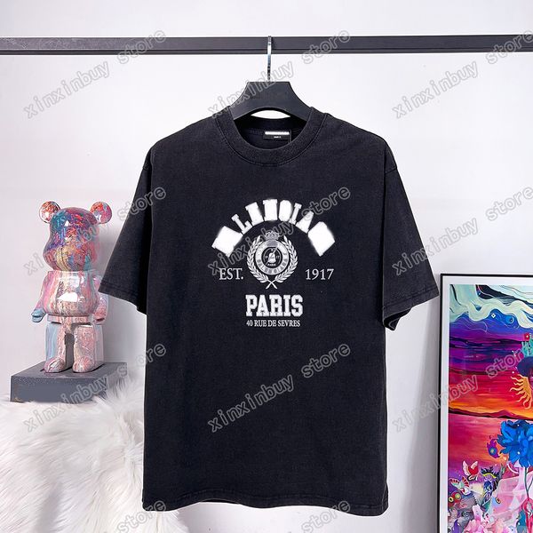 xinxinbuy men designer tee t shirt paris destroyed letters ear wheat print jacquard short sleeve cotton women white black blue xs-l, Black;brown
xinxinbuy men designer tee t shirt paris destroyed letters ear wheat print jacquard short sleeve cotton women white black blue xs-l, Black;brown