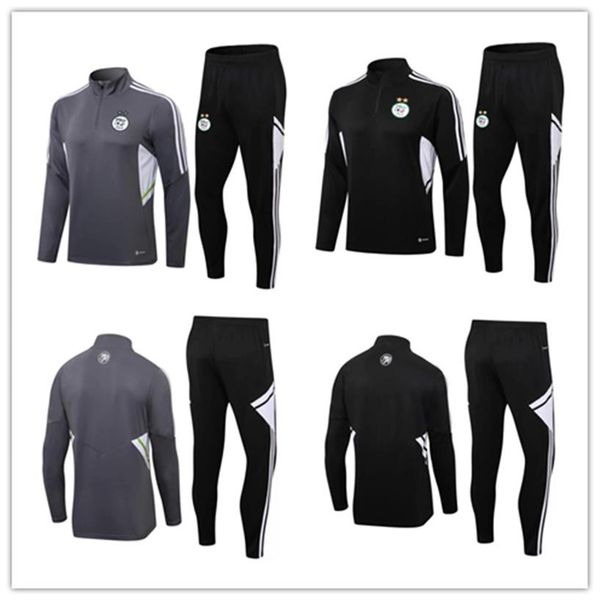 2022 algeria soccer tracksuit men tracksuit set survetement sportswear algerie mahrez feghouli slimani football suit chandal sweat332o, Black
2022 algeria soccer tracksuit men tracksuit set survetement sportswear algerie mahrez feghouli slimani football suit chandal sweat332o, Black