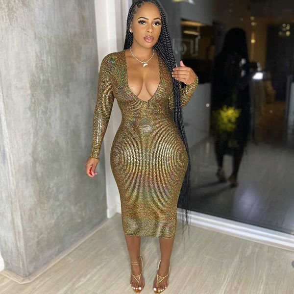 party dresses glitter metallic gold bodycon women night deep v-neck midi elegant birthday for club wear y2k 220103, White;black
party dresses glitter metallic gold bodycon women night deep v-neck midi elegant birthday for club wear y2k 220103, White;black