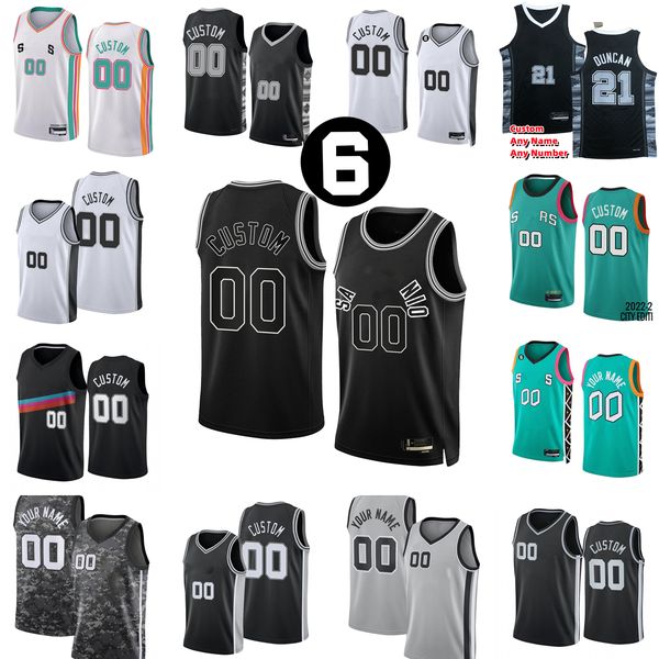 custom 2022-23 new printed basketball jerseys 24 devin vassell 35 romeo langford 33 tre jones 31 keita bates-diop 34 stanley johnson 14 blak, Black;red
custom 2022-23 new printed basketball jerseys 24 devin vassell 35 romeo langford 33 tre jones 31 keita bates-diop 34 stanley johnson 14 blak, Black;red