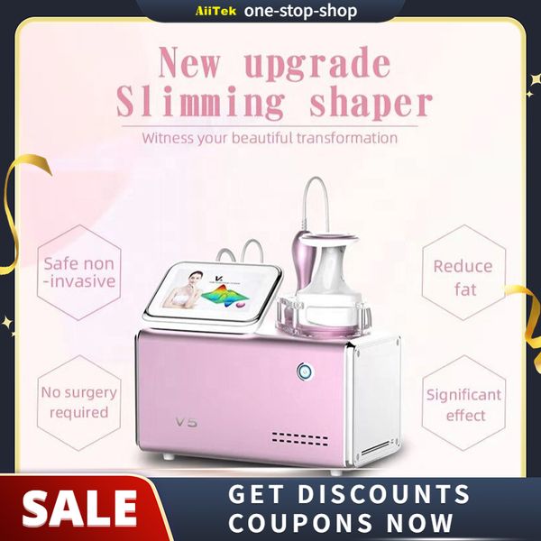 v5 rf powerful weight loss slimming beauty machine new high intensity focused cavitation fast cellulite removal device
v5 rf powerful weight loss slimming beauty machine new high intensity focused cavitation fast cellulite removal device