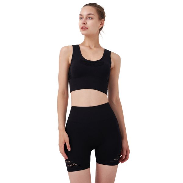 womens leggings suits yoga outfits shorts solid color back multi shoulder strap design tracksuit vest two-piece #yh49 high waist buttock lif, Black
womens leggings suits yoga outfits shorts solid color back multi shoulder strap design tracksuit vest two-piece #yh49 high waist buttock lif, Black