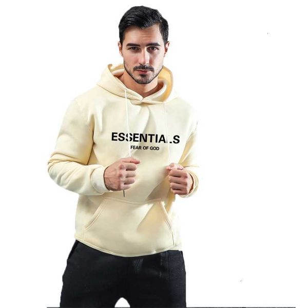 hoodie jacket fashion brand double line essentials printed three-dimensional letter sweater men's and women's couple's, Black;brown
hoodie jacket fashion brand double line essentials printed three-dimensional letter sweater men's and women's couple's, Black;brown
