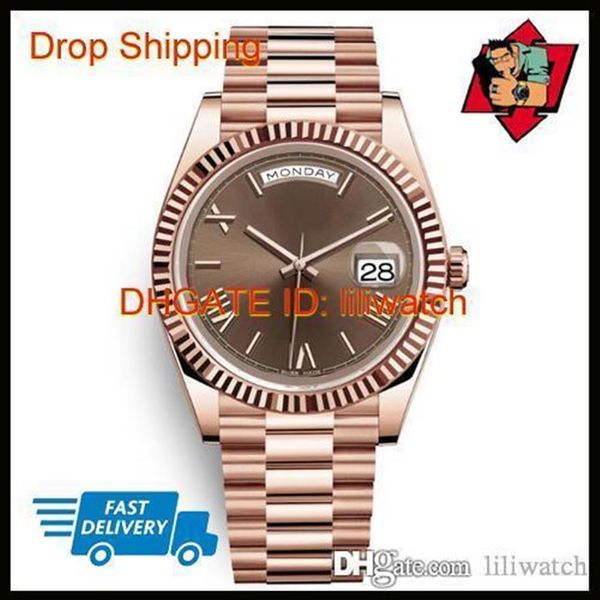 daydate yellow rose gold watch mens women luxury watch day-date president automatic designer watches mechanical roma dial wristwat2673, Slivery;brown
daydate yellow rose gold watch mens women luxury watch day-date president automatic designer watches mechanical roma dial wristwat2673, Slivery;brown