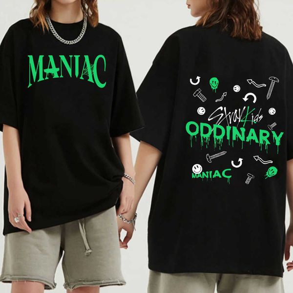 men's t-shirts stray kids maniac t shirts men women short sleeve t-shirt hip hop summer t230103, White;black
men's t-shirts stray kids maniac t shirts men women short sleeve t-shirt hip hop summer t230103, White;black