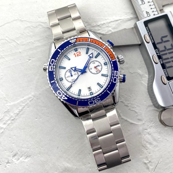 fashion luxury mens watches male chronograph designer wristwatches brand full stainless steel band classic watch for men christmas father�, Slivery;brown
fashion luxury mens watches male chronograph designer wristwatches brand full stainless steel band classic watch for men christmas father�, Slivery;brown