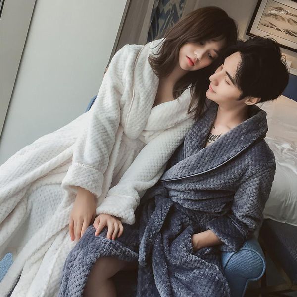 men's sleepwear autumn winter couple towel robe thick warm flannel pajamas waffle bathrobe men dressing gown couples matching kimono, Black;brown
men's sleepwear autumn winter couple towel robe thick warm flannel pajamas waffle bathrobe men dressing gown couples matching kimono, Black;brown