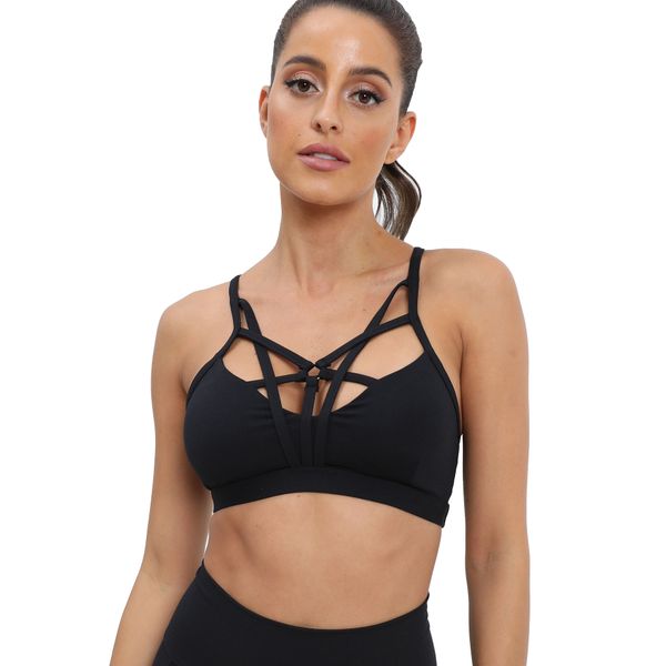 womens gym bras bodybuilding underwears tanks camis yoga sports bra shockproof running high-strength fitness workout #qs69 sling cross desig, Black;white
womens gym bras bodybuilding underwears tanks camis yoga sports bra shockproof running high-strength fitness workout #qs69 sling cross desig, Black;white