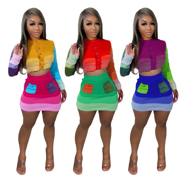 wholesale dress sets for women plus size 2xl long sleeve knitted sweater and skirt two piece sets casual matching set fall winter clothing f, Black;gray
wholesale dress sets for women plus size 2xl long sleeve knitted sweater and skirt two piece sets casual matching set fall winter clothing f, Black;gray