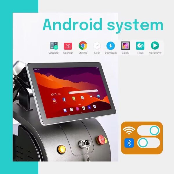 2023 oem titanium 3d technology diode laser hair removal high power 2000w trio 755 808 1064nm laser machine, Black
2023 oem titanium 3d technology diode laser hair removal high power 2000w trio 755 808 1064nm laser machine, Black