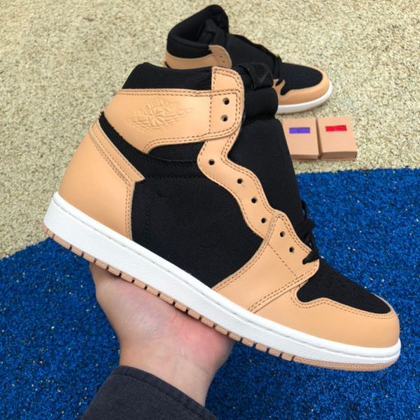 new jumpman 1 high men basketball shoes 1s high og heirloom vachetta tan black sail 555088-202 sports sneakers original quality with box siz
new jumpman 1 high men basketball shoes 1s high og heirloom vachetta tan black sail 555088-202 sports sneakers original quality with box siz