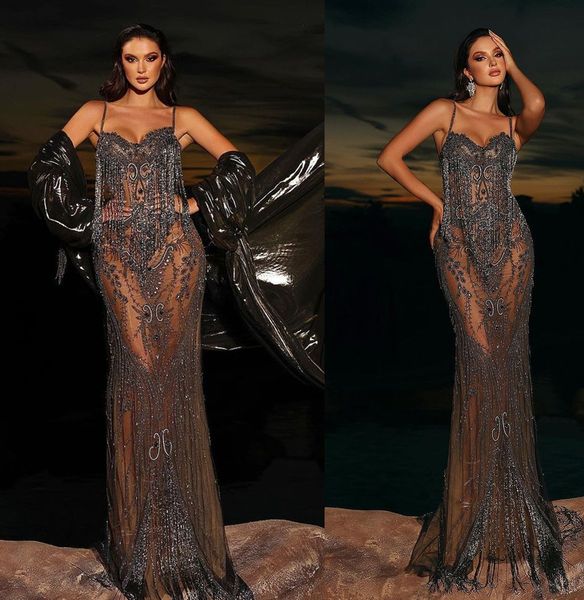 luxurious mermaid prom dresses lace spaghetti straps party dresses crystals tassels custom made evening dress, Black;red
luxurious mermaid prom dresses lace spaghetti straps party dresses crystals tassels custom made evening dress, Black;red