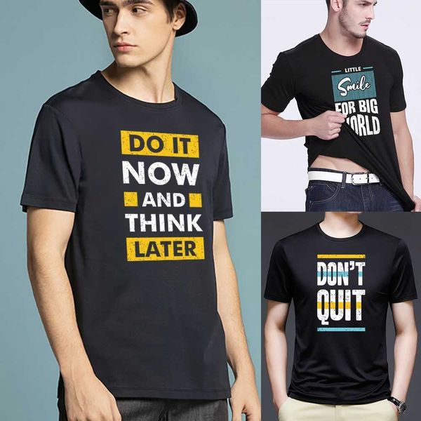 men's t-shirts man t-shirt phrase print harajuku summer tshirts casual round neck short slee tee shirt 2022 men black t-shirt pullover, White;black
men's t-shirts man t-shirt phrase print harajuku summer tshirts casual round neck short slee tee shirt 2022 men black t-shirt pullover, White;black