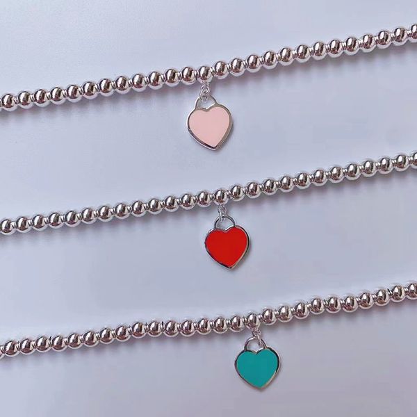 fashion designer women's bracelet necklace set high end bead chain girl festival gift 316l stainless steel jewelry factory, Silver
fashion designer women's bracelet necklace set high end bead chain girl festival gift 316l stainless steel jewelry factory, Silver