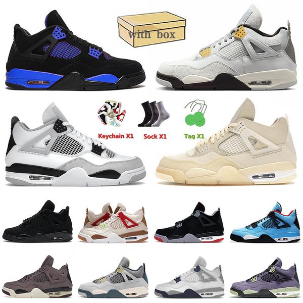 with 2023 box jorden 4 men basketball shoes pn dust j4 sail offs white military black blue thunder jumpman bred jorda 4s iv mens women
with 2023 box jorden 4 men basketball shoes pn dust j4 sail offs white military black blue thunder jumpman bred jorda 4s iv mens women