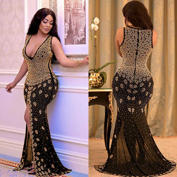 party dresses luxury sparkly rhinestones mermaid evening women wedding christmas maxi split night club birthday 220103, White;black
party dresses luxury sparkly rhinestones mermaid evening women wedding christmas maxi split night club birthday 220103, White;black
