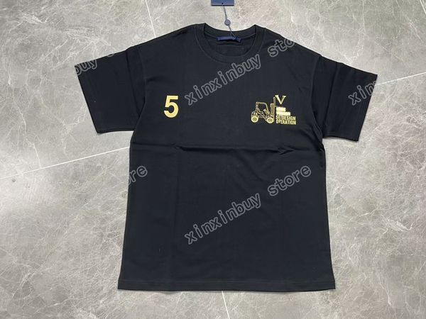 xinxinbuy men designer tee t shirt paris stay there letter print jacquard short sleeve cotton women white black blue xs-l, Black;brown
xinxinbuy men designer tee t shirt paris stay there letter print jacquard short sleeve cotton women white black blue xs-l, Black;brown