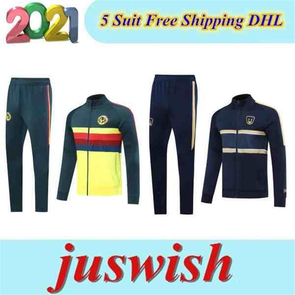 2020 mexico liga mx america long sleeve soccer jackets kit 2021 guerron calderon club america football jackets tracksuit set196j, Black;red
2020 mexico liga mx america long sleeve soccer jackets kit 2021 guerron calderon club america football jackets tracksuit set196j, Black;red