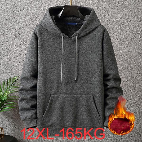 men's hoodies plus size winter fleece pullover hooded sweatshirts loose 10xl 12xl comfortable student big, Black
men's hoodies plus size winter fleece pullover hooded sweatshirts loose 10xl 12xl comfortable student big, Black