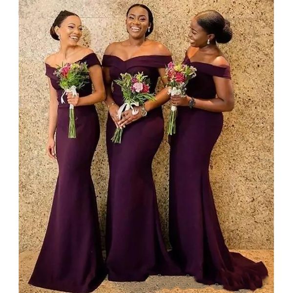 grape satin mermaid bridesmaid dresses saudi african off the shoulder african maid of honer dress back zipper wedding guest gown, White;pink
grape satin mermaid bridesmaid dresses saudi african off the shoulder african maid of honer dress back zipper wedding guest gown, White;pink